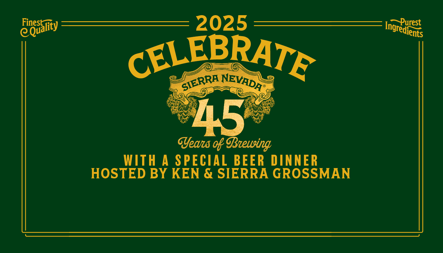 Sierra Nevada 45th Anniversary Chico